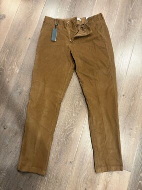 Men's Boglioli Brown Corduroy Pants